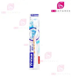 مسواک تریزا مدل Pearl White با برس نرم
