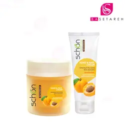 کرم دست و ناخن زردآلو شون Schon Hand & Nail Cream