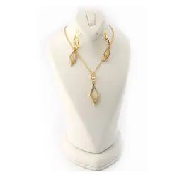 نیم ست نگین دار لوزی