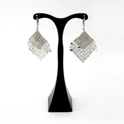 گوشواره لوزی پولک دار