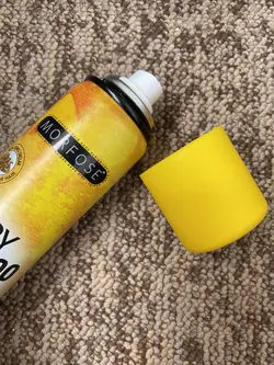 شامپو خشک مورفورس حاوی بیوتین و کلاژن مدل مناسب موهای بلوند