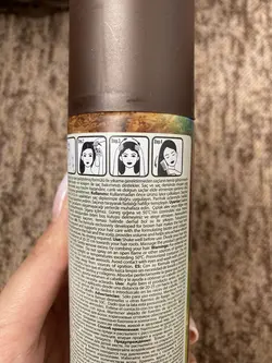 شامپو خشک مورفورس حاوی بیوتین و کلاژن مناسب موهای قهوه ای