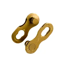 قفل زنجیر 11 سرعته KMC مدل CL555 طلایی - فروشگاه اینترنتی سایکل اسپورت