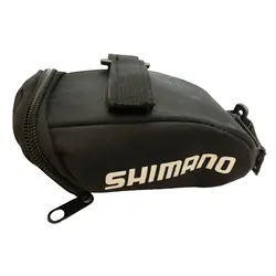 کیف زیر زین دوچرخه طرح شیمانو مشکی - فروشگاه اینترنتی سایکل اسپورت