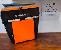 خورجین دوچرخه جاینت مشکی - نارنجی - فروشگاه اینترنتی سایکل اسپورت