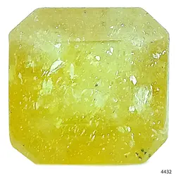 نگین یاقوت زرد معدنی و طبیعی آفریقایی کد 4432