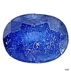 نگین یاقوت کبود معدنی و طبیعی آفریقایی کد 4462