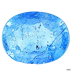 نگین یاقوت کبود معدنی و طبیعی آفریقایی کد 4455