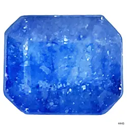 نگین یاقوت کبود معدنی و طبیعی آفریقایی کد 4445