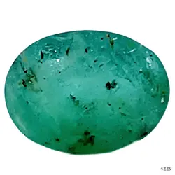 نگین زمرد زامبیا معدنی و طبیعی اعلا کد 4229