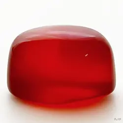 نگین عقیق سرخ معدنی و طبیعی کد 4094