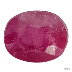 نگین یاقوت سرخ معدنی آفریقایی کد 2337