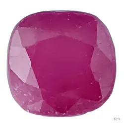 نگین یاقوت سرخ معدنی  آفریقایی کد 429