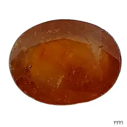 نگین یاقوت نارنجی معدنی و طبیعی آفریقایی – کد 2221