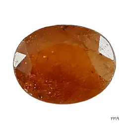 نگین یاقوت نارنجی معدنی و طبیعی آفریقایی – کد 2219