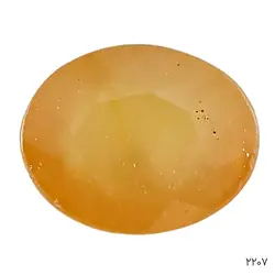 نگین یاقوت زرد معدنی و طبیعی آفریقایی – کد 2207