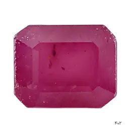 نگین یاقوت سرخ معدنی  آفریقایی – کد 402