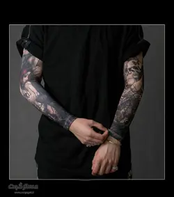 ساق دست طرح تاتو