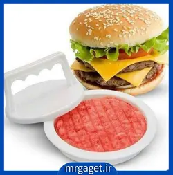 همبرگر زن دستی