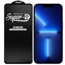 گلس super D فول صفحه ایفون 13/13pro - فروشگاه اینترنتی کیس آپ|قاب گوشی|لوازم جانبی موبایل |گلس