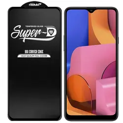 گلس super D فول صفحه سامسونگ A20s - فروشگاه اینترنتی کیس آپ|قاب گوشی|لوازم جانبی موبایل |گلس