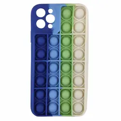 قاب فیجت(پاپیت) رنگین کمانی اپل iphone 11pro - فروشگاه اینترنتی کیس آپ|قاب گوشی|لوازم جانبی موبایل |گلس