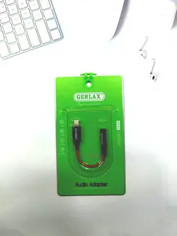 جک Aux ایفون جرلکس مدل GX-03 - فروشگاه اینترنتی کیس آپ|قاب گوشی|لوازم جانبی موبایل |گلس