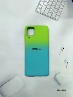 قاب دو رنگ اقیانوسی pc لوگو برجسته سامسونگ A22 4g,M32 4g - فروشگاه اینترنتی کیس آپ|قاب گوشی|لوازم جانبی موبایل |گلس