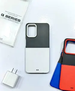 قاب دو رنگ برند Q SERIES سامسونگ A12,M12 - فروشگاه اینترنتی کیس آپ|قاب گوشی|لوازم جانبی موبایل |گلس