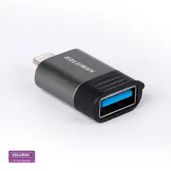 مبدل USB به لایتنینگ کلومن مدل K-OT15 - فروشگاه اینترنتی کیس آپ|قاب گوشی|لوازم جانبی موبایل |گلس