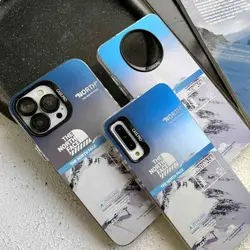 قاب طرح دار North Face WindWall هولوگرامی سامسونگS21 fe - فروشگاه اینترنتی کیس آپ|قاب گوشی|لوازم جانبی موبایل |گلس