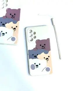 قاب عروسکی سه خرس کله پوک همراه با بند سامسونگ A53 - فروشگاه اینترنتی کیس آپ|قاب گوشی|لوازم جانبی موبایل |گلس