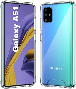 قاب شفاف مدل اسپیس مناسب برای سامسونگ A51 - فروشگاه اینترنتی کیس آپ|قاب گوشی|لوازم جانبی موبایل |گلس