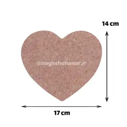 بیس قلب بزرگ mdf 8mil