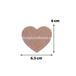 بیس قلب کوچک mdf 8mil