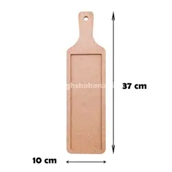 تخته سرو مستطیل دسته دار mdf 8mil