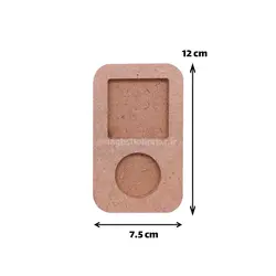 جاوارمری و جاشمعی دو طرفه مربع دایره mdf 8mil