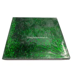 شیشه تیفانی سبز روشن - کد 403