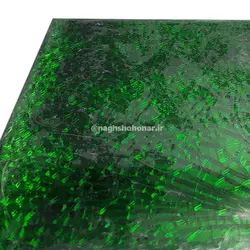 شیشه تیفانی سبز روشن - کد 403