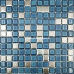 کاشی 2.5 سانتی میکس _ mix shine GRN98 sky