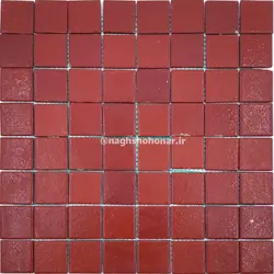 کاشی 4 سانتی زرشکی ابری - zereshki abri