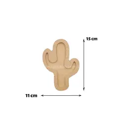 کاکتوس کوچک mdf 8mil