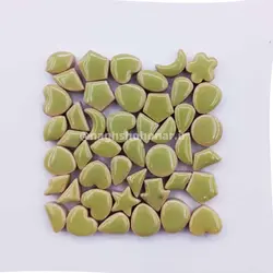 مینی کاشی شکلی _ سبز روشن