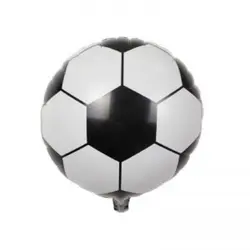 بادکنک فویلی تم پرسپولیس طرح توپ فوتبال