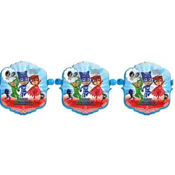 ریسه برجسته تم تولد شب نقاب pj masks