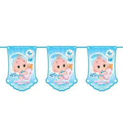 ریسه پرچم تم تولد بیبی پسر