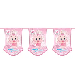 ریسه پرچم تم تولد بیبی دختر