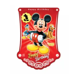 ریسه پرچم تم تولد میکی موس