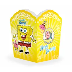 ظرف پاپ کرن تم تولد باب اسفنجی