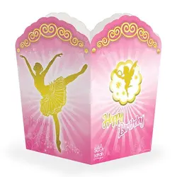 ظرف پاپ کرن تم تولد بالرین